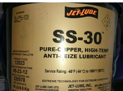 JET-LUBE ss-30润滑脂