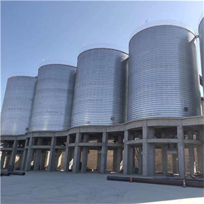 大型矿粉水泥钢板仓 大型钢板库储存罐 直径12米焊接钢板仓