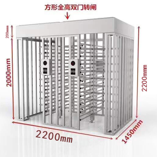 双通道双门全高闸机 欢迎咨询