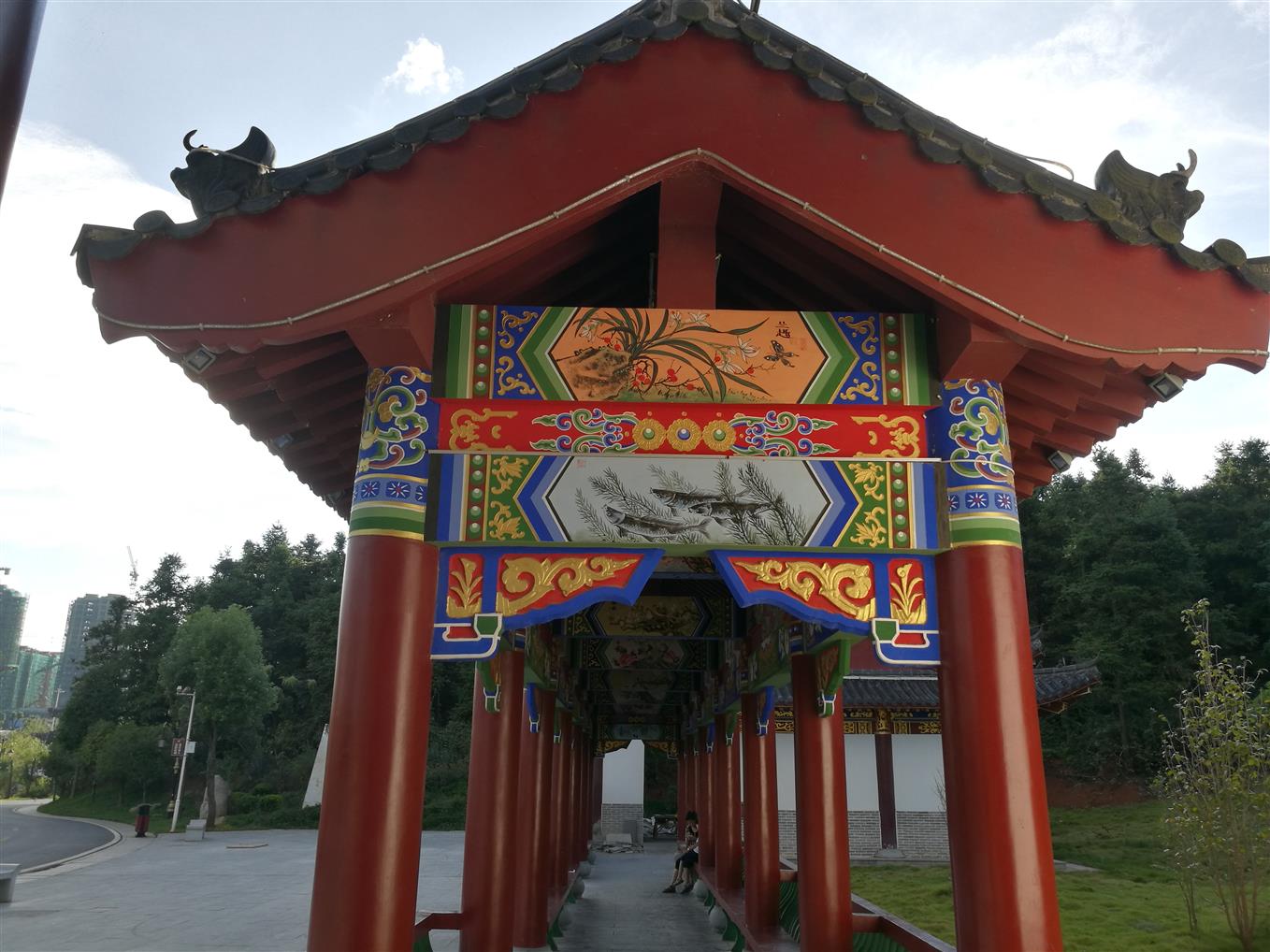 泰安古建彩画 古建筑油漆 中国特色的古建筑装饰工艺形式