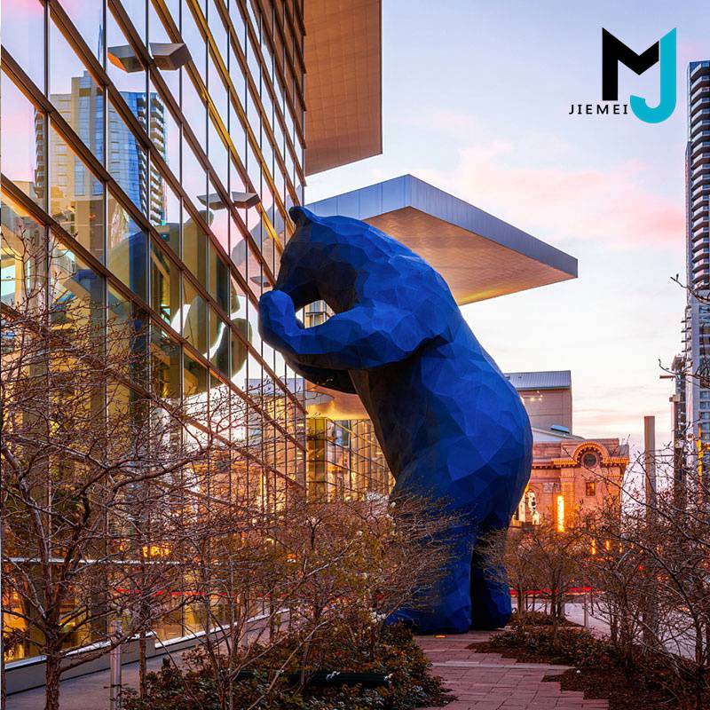 大型玻璃钢机器人 13米韩国主题公园变形金刚雕塑 影视道具