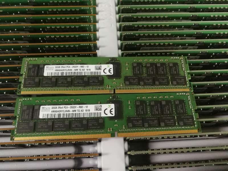 HMA84GR7CJR4N-WM 现代SK全新原装32G 2RX4 2933Y DDR4 RECC服务器内存