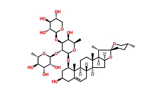 麦冬皂苷d，CAS:945619-74-9|中药标准品-成都格利普生物