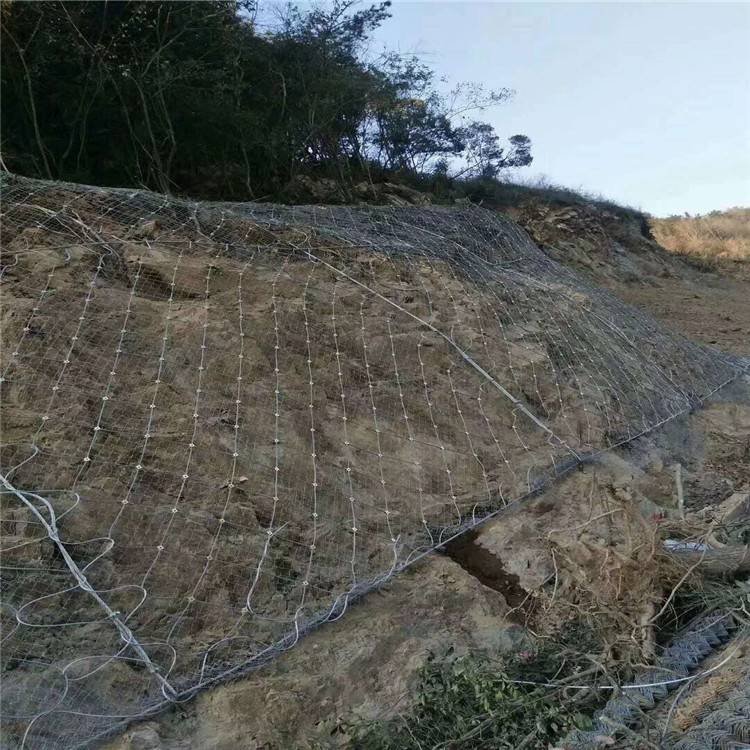 贵州柔性边坡防护网 铁丝网 主动防护网施工方案 安平盛竹解答