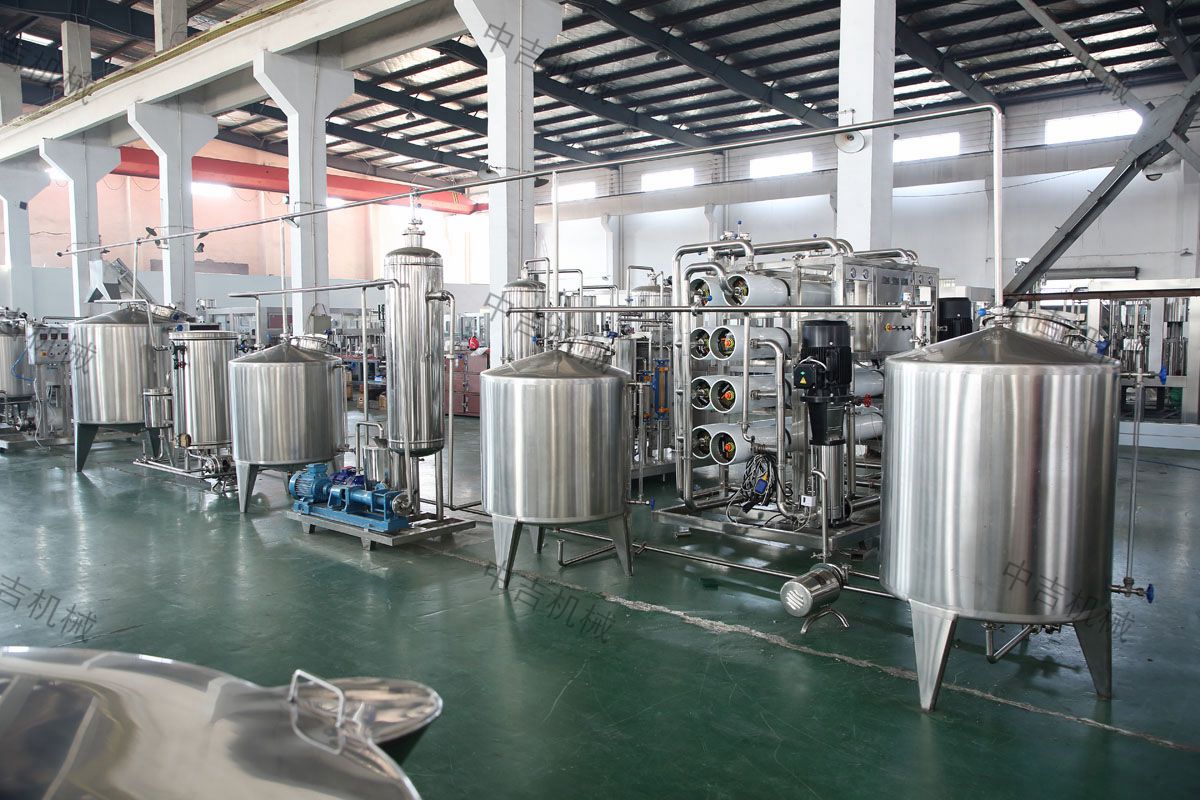 凉茶饮料生产线工艺流程介绍和茶饮料生产设备配置