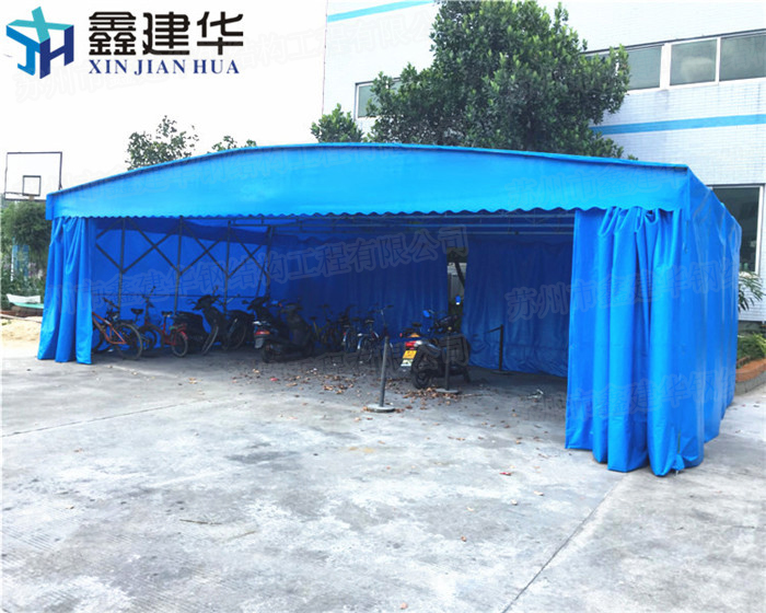 重慶電動雨棚價格 伸縮雨棚 結實
