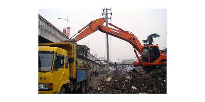 土石方建筑施工场地平整回填24小时服务 欢迎咨询 上海**灿环保科技供应