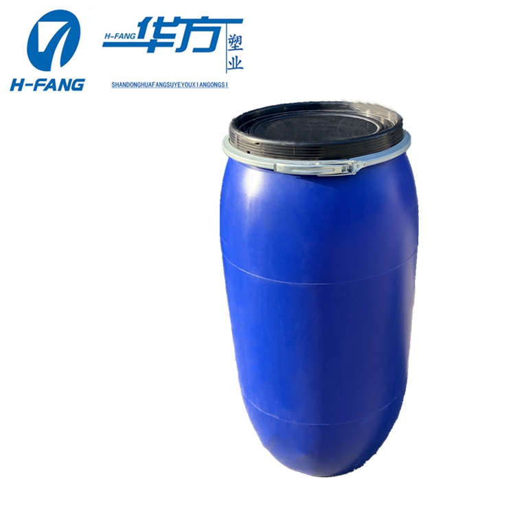 160L法兰桶 160升开口桶 160公斤塑料桶