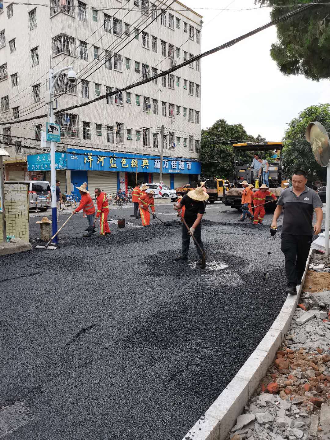 东莞沥青路面施工厂家 专业沥青施工队