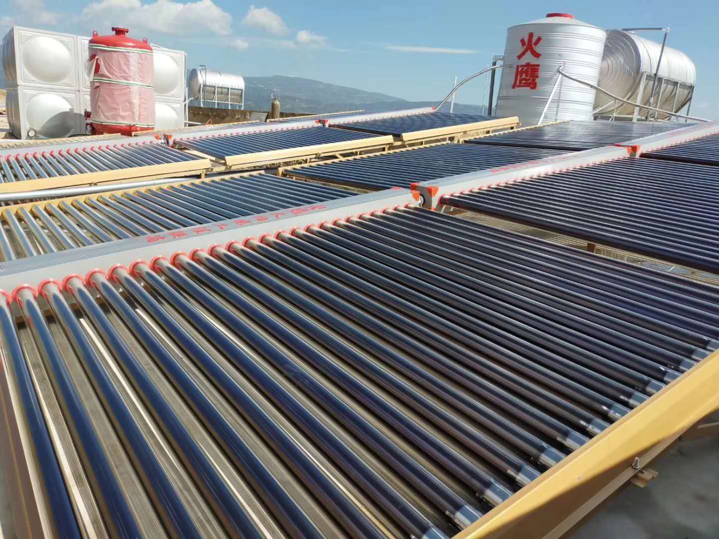 热水工程报价-太阳能热水工程厂家-云南火鹰太阳能