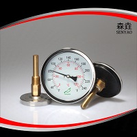 锅炉温度计、指针式温度计、管道温度计、暖通温度计、工业温度计