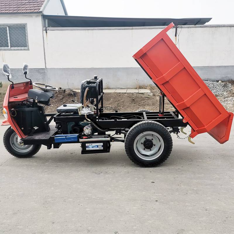 合山市 小型农用三轮车 柴油自卸三轮车