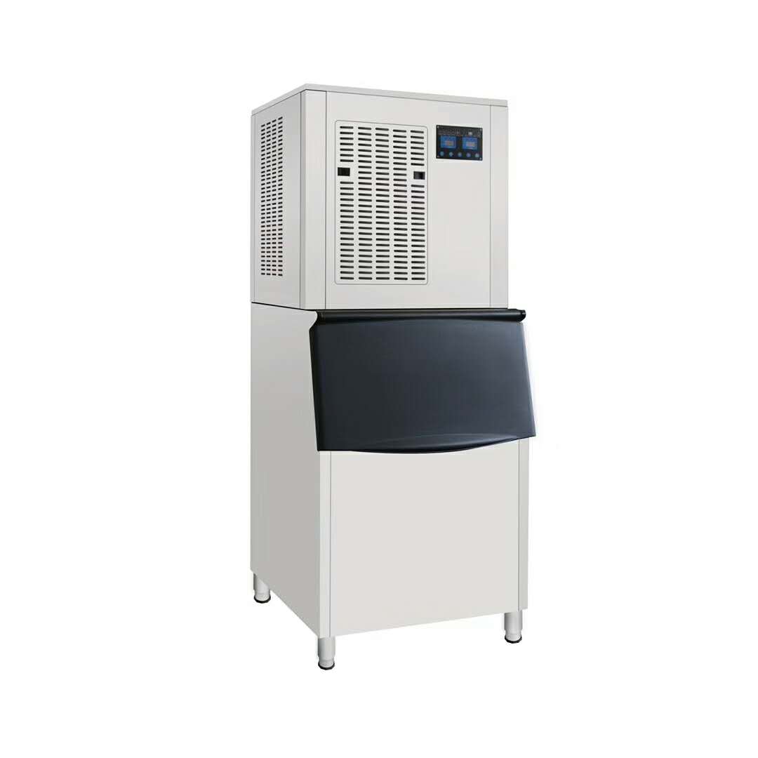 威冷制冰片冰机设备300公斤带不锈钢外罩制冰机