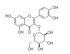 异槲皮苷，CAS#482-35-9|对照品自制厂家