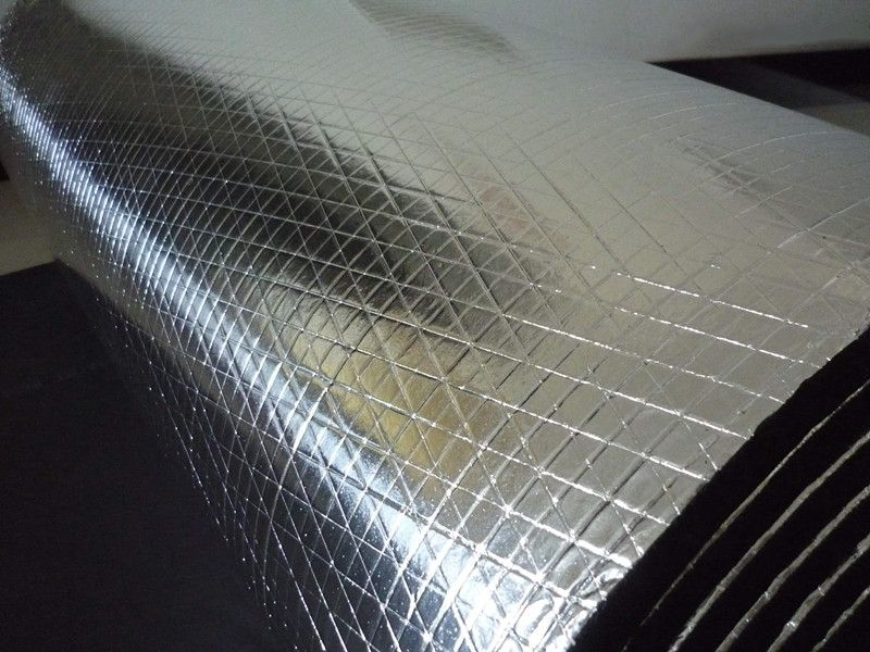 奥美斯阻燃加筋铝箔橡塑保温板