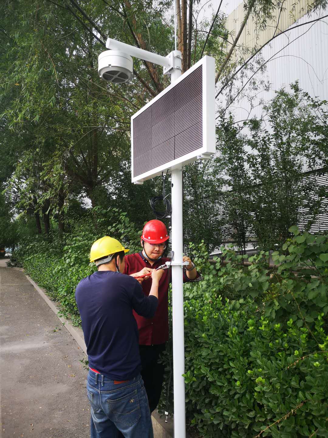 大气环境数据监测设备 网格化微型空气站 辽宁交通道路PM2.5监测仪