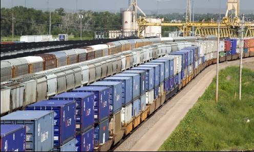 中亚俄铁路优势运输路线