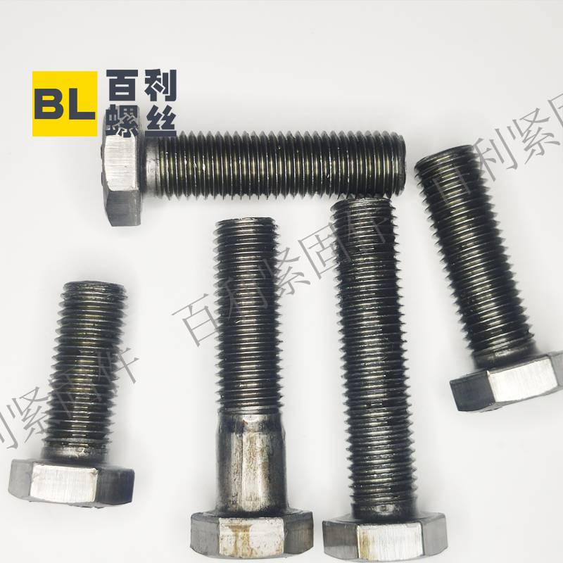 六角螺丝专业制造销售螺丝 紧固件 本色螺栓22*100有全牙和半牙