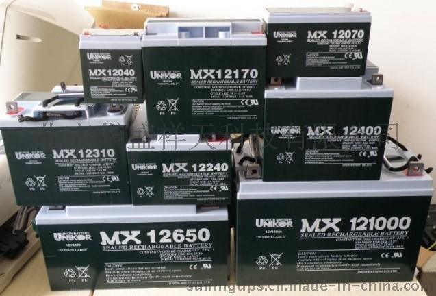 UNION友联MX12170/12V17AH蓄电池规格参数报价