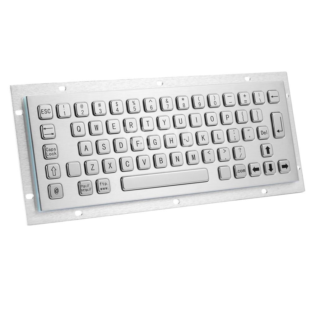武汉防水不锈钢金属工控键盘KY-PC-C