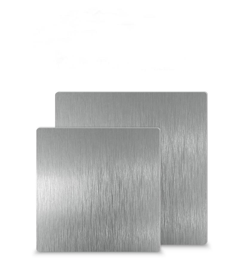 厂家直销经过氧化拉丝表面处理的铝板 阳极氧化铝板