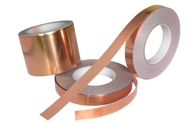 仿铜色铝箔麦拉带，单双面导电，厂家直销