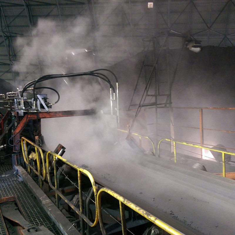 煤棚干雾除尘系统的常用粉尘处理方式