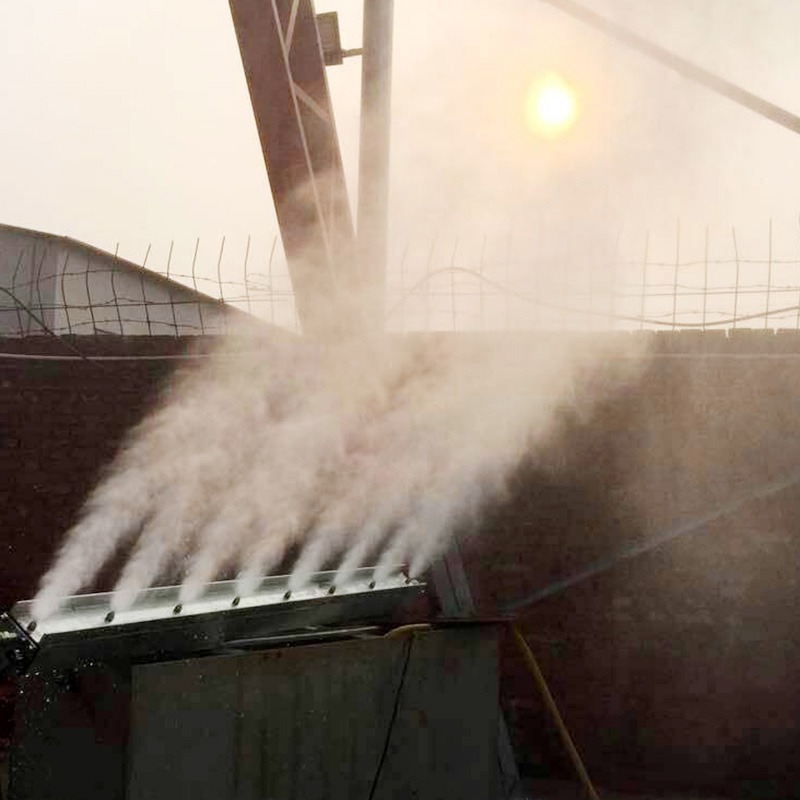皮带给煤机粉尘治理干雾抑尘装置 输煤系统集中控制高压微雾机