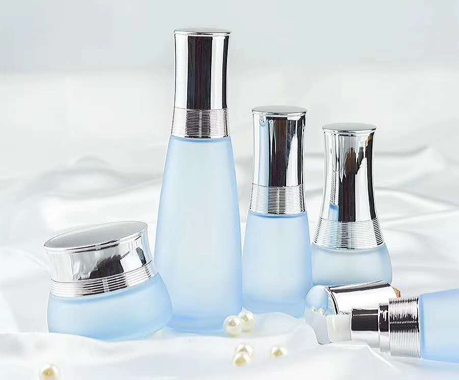 化妆品瓶子喷涂厂-化妆用玻璃瓶