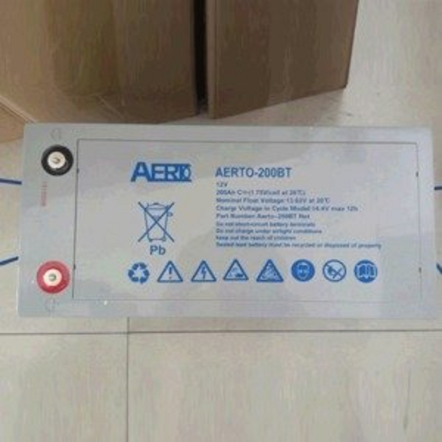 艾亚特蓄电池AERTO-65BT 12V6H尺寸及规格