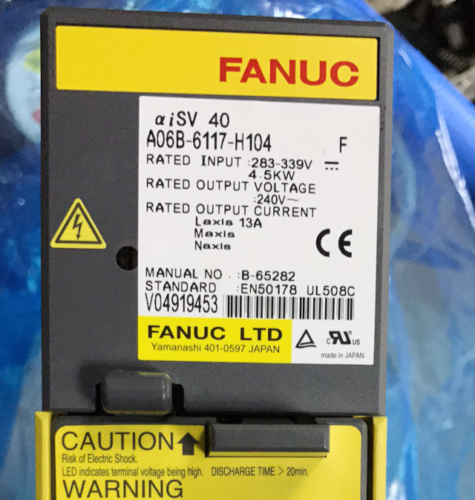 FANUC发那科A06B-6141-H022#H580主轴放大器驱动器