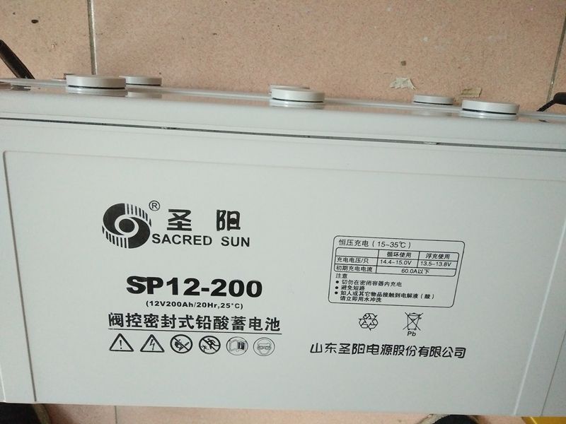 圣陽蓄電池SP12-100 12V100AH技術參數