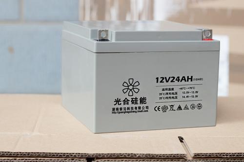 光合硅能蓄电池12V-24AH含税报价网站