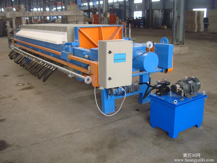 印刷厂煤矿印染漂染污水处理设备 手动压紧板框压滤机