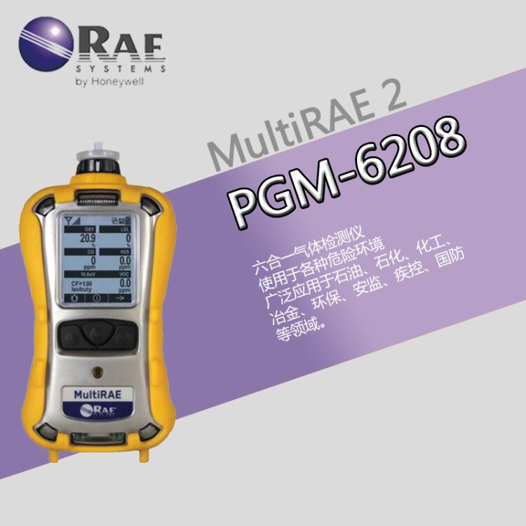 美国华瑞PGM-6280六合一有毒有害气检测仪PGM-6208/PGM-6228