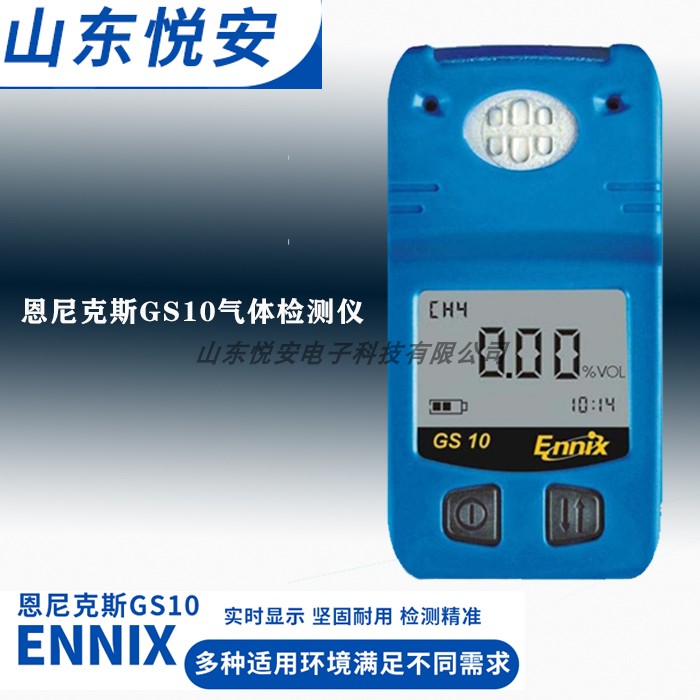 德国恩尼克斯GS10-O2氧气气体检测仪手持式氧气检测仪O2报警器