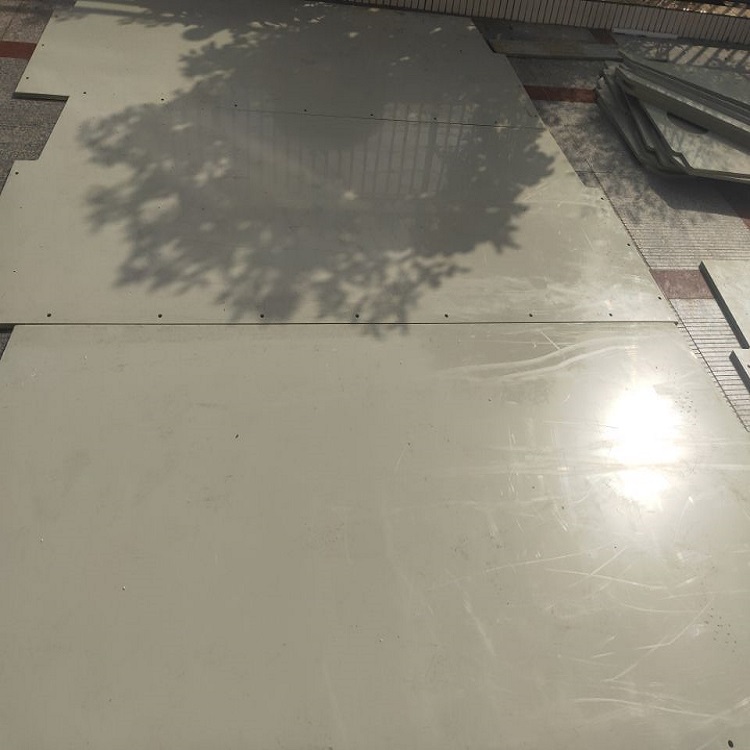 白色灰色聚丙烯板耐酸碱pp板环保无毒塑料板材