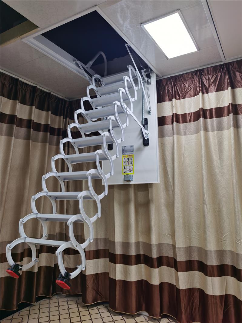 重庆室内自动伸缩楼梯供应
