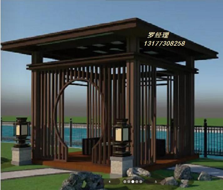 湖北建造新中式凉亭工程