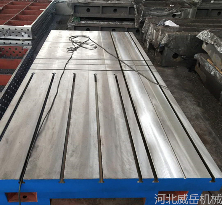 增值铸铁T型槽焊接平台抗磨损铸铁平台生产厂家标准件