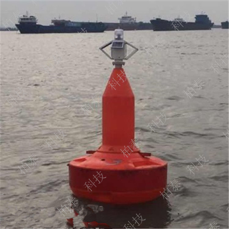 防搁浅警示航标 内河装警示灯塑料航标应用