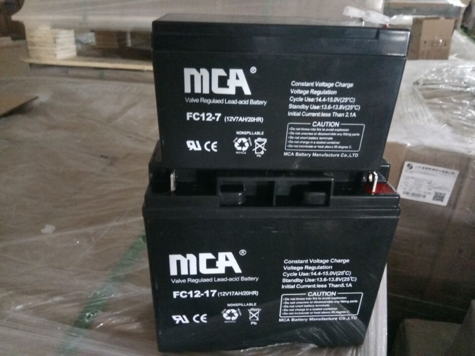 MCA锐牌蓄电池FC12-200/12V200AH规格参数尺寸报价