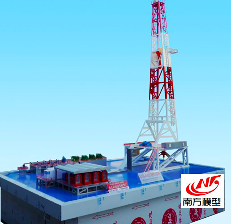 宿州游梁式抽油机 石油化工模型模型 管式泵模型 ZJ—50型钻机传动模型