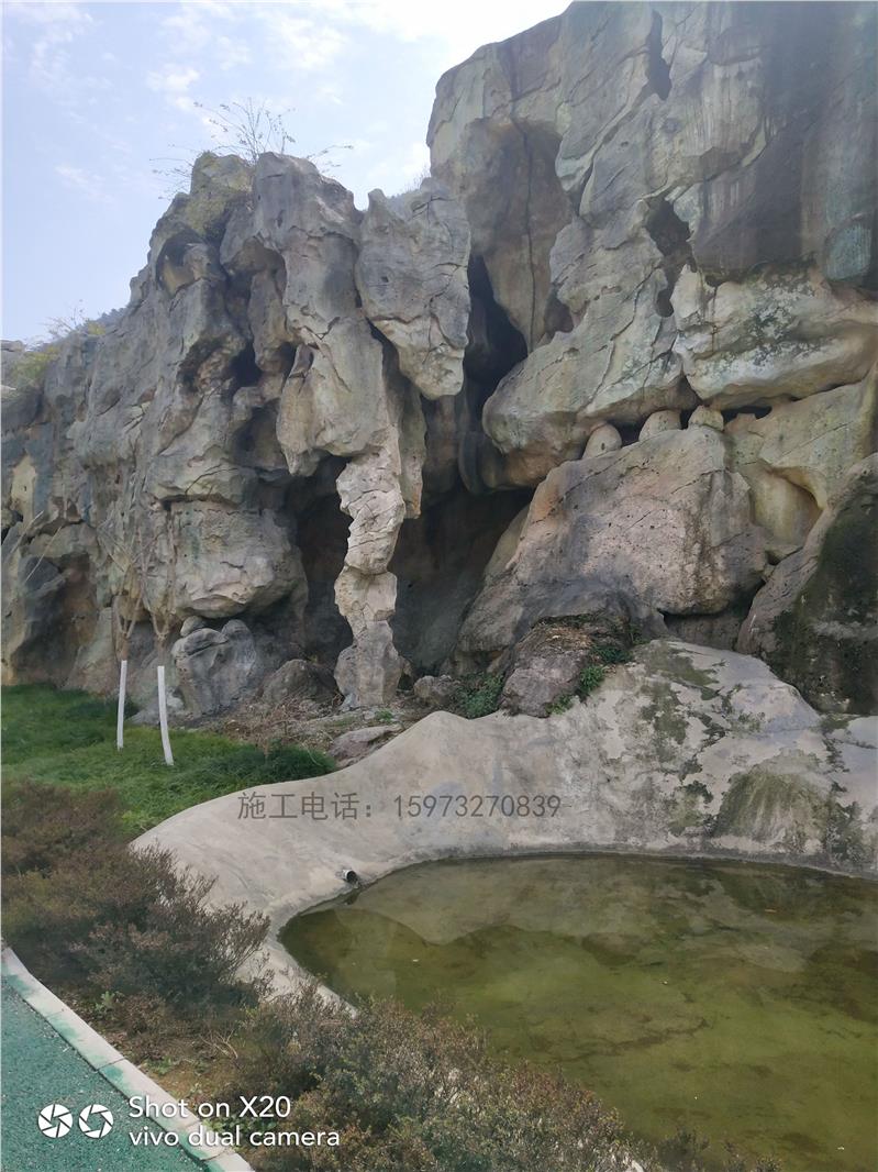 梧州塑石假山施工流程