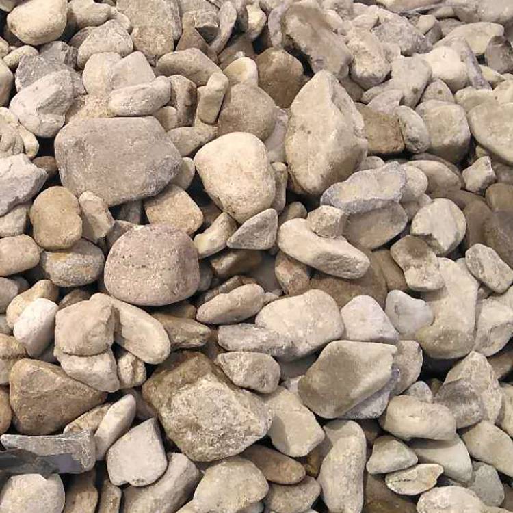 **3-5-8cm多规格鹅卵石 景观石头地暖豆石雨花石砾石