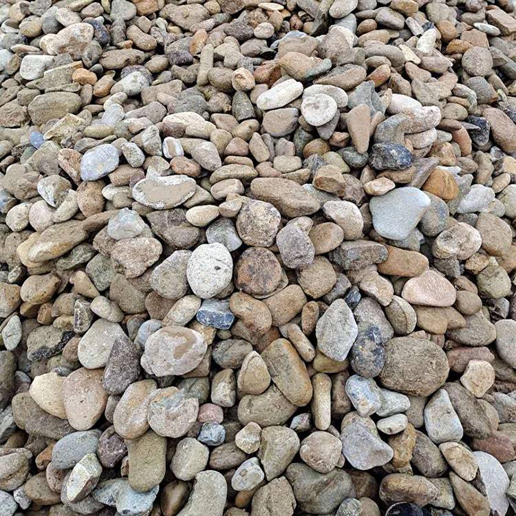**鹅卵石景观石 地暖豆石 雨花石 多规格小石头