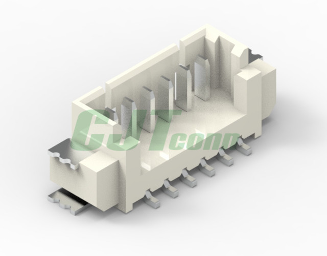 CJTconn 180度SMT针座 MX1.25-4P 立贴卷装 线对板连接器 现货