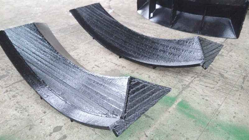 除尘风机堆焊耐磨衬板复合耐磨衬板碳化铬耐磨衬板批发