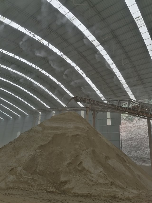 砂石廠噴淋降塵抑塵系統安裝-昆明盛達昌