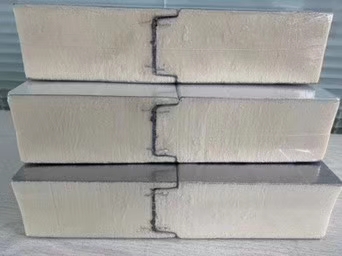 高耐候 江苏两企口式聚氨酯封边玻璃棉夹芯板转角板 岩棉金属外墙板